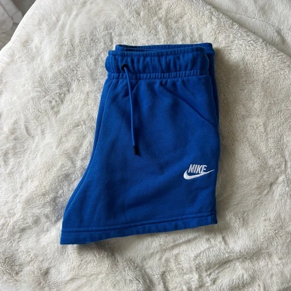 Nike Blue Soft Sweat Tie Shorts | Never Worn | Size XS - Picture 2 of 5